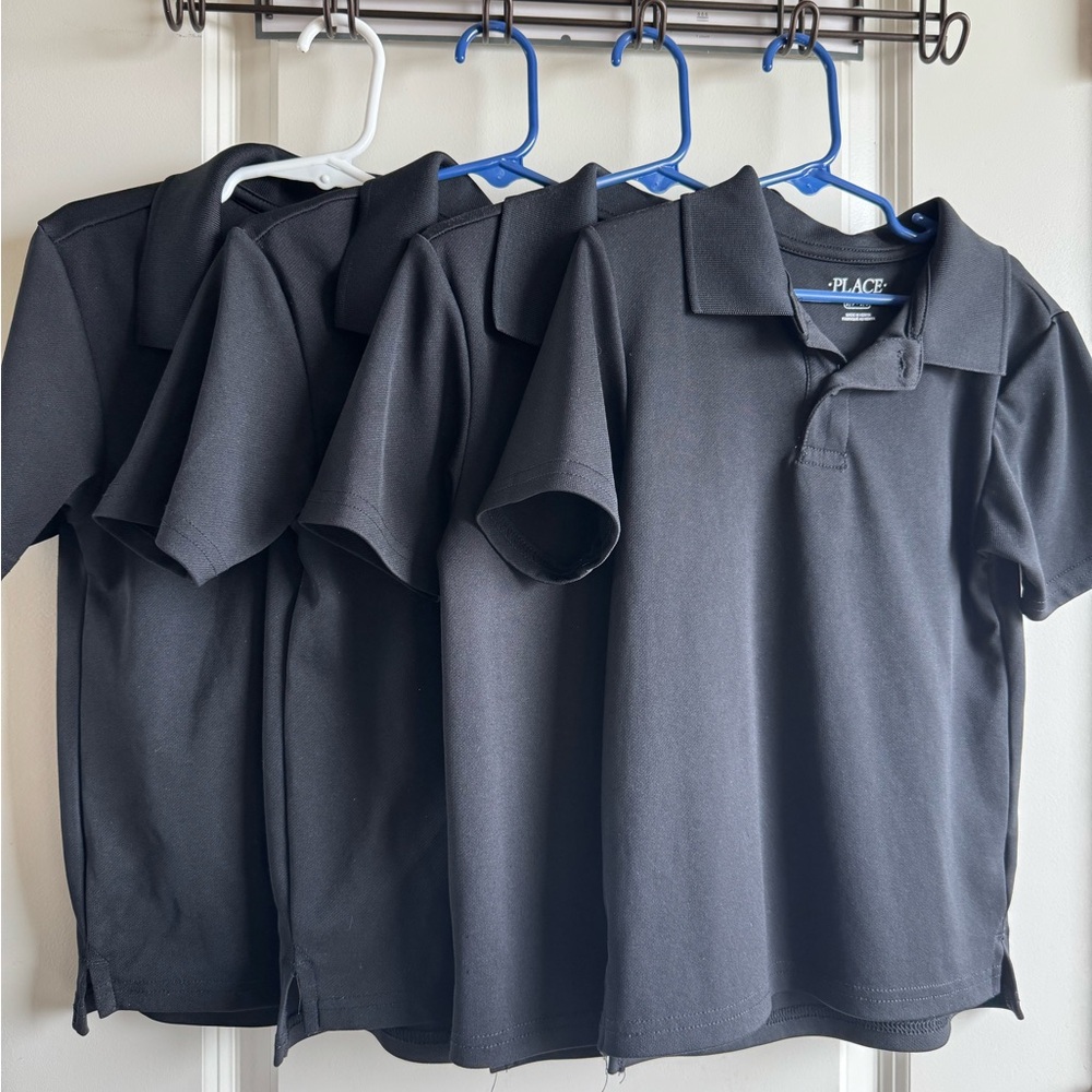The Children's Place Black Polo Shirt